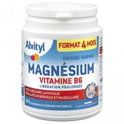 Alvityl Magnésium Vitamine B6 Libération Prolongée Comprimés Lp Pot/120 à AMIENS
